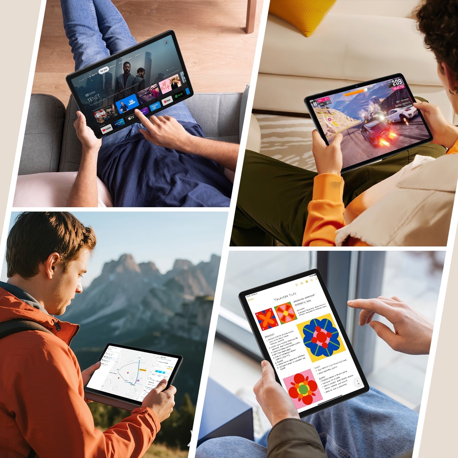 Android 16 AI Tablet,11 Inch Tablet with 24GB RAM 128GB ROM,Octa-Core T7250 Processor,90Hz Display,8000mAh Battery with Fast Charging & OTG Reverse Charge,Gemini AI Tablets