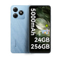 Blackview WAVE 8 Unlocked Phones, Android 15 Smartphones 24GB+256GB/2TB, 4G Octa-Core, 13MP+8MP AI Camera 5000mAh/10W Cell Phone, 6.56" HD+, GPS/OTG, Fingerprint/Face ID Mobile Phones, Blue